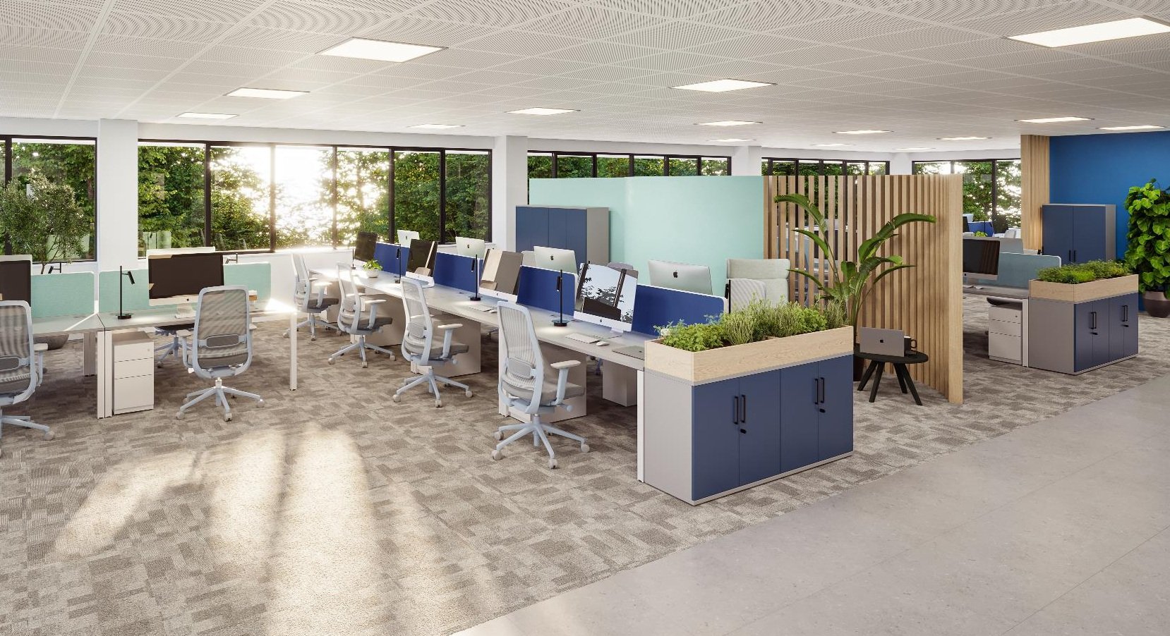 <b>We</b> Design <br>& Build Unbeatable <br>Workspaces