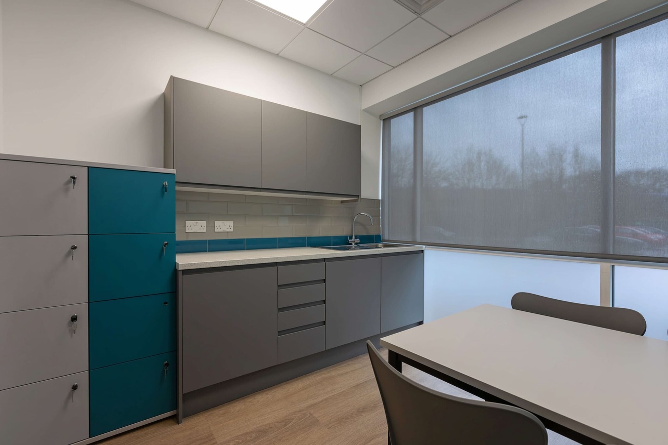 The Berkshire Clinic staff break room