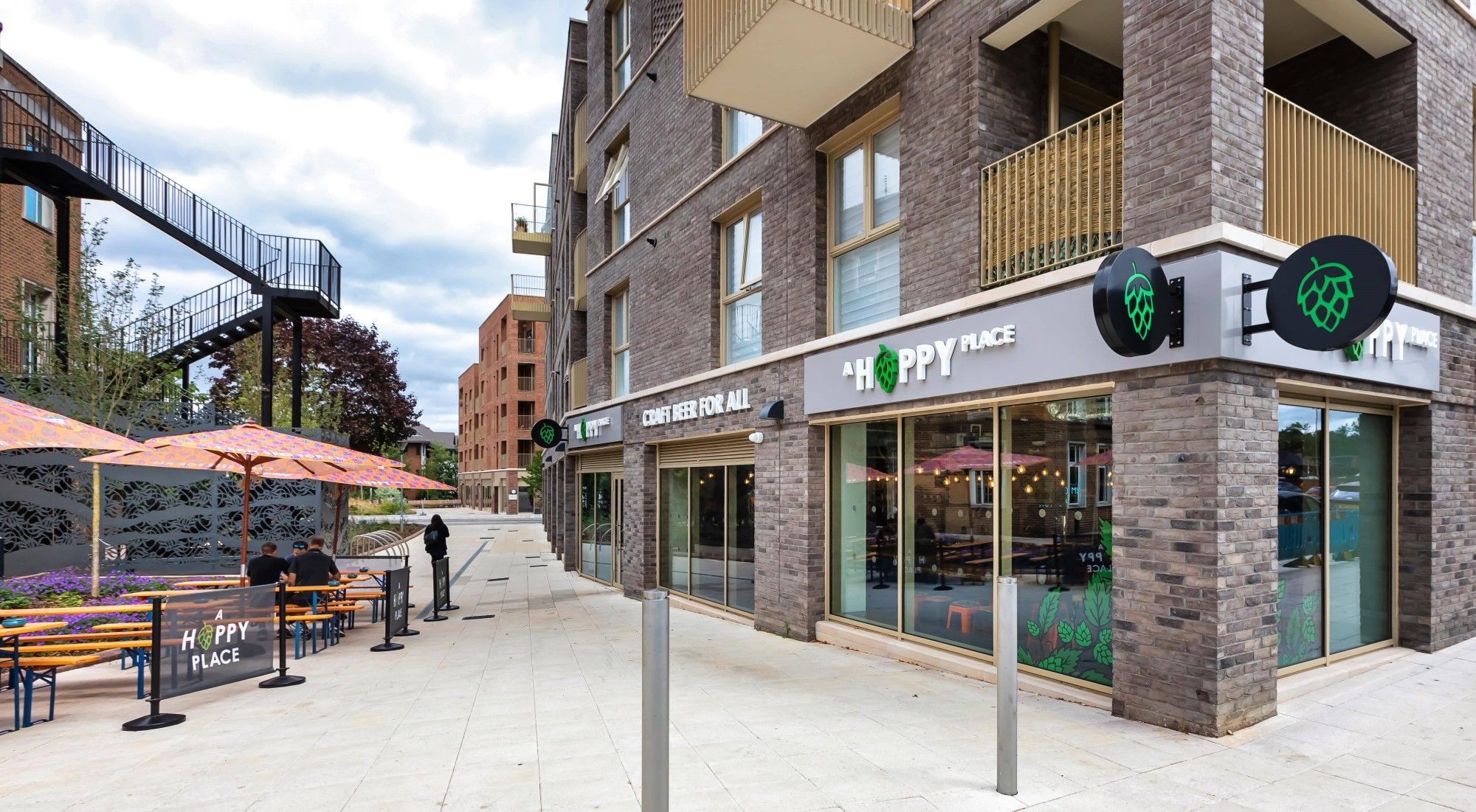 A Hoppy Place Taproom & Brewery Fit Out Windsor | Oaktree Interiors Image